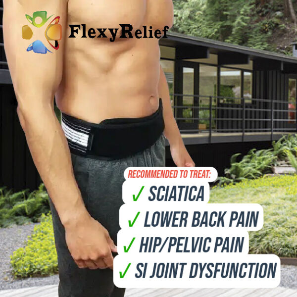 Flexy Belt Your Ultimate Relief for Sciatica, SI Joint Pain, and Back