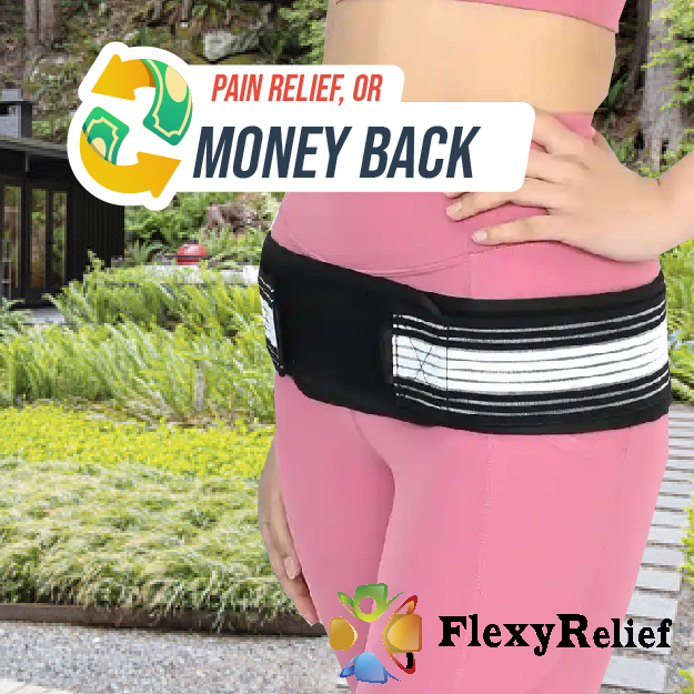 Flexy Belt Your Ultimate Relief for Sciatica, SI Joint Pain, and Back
